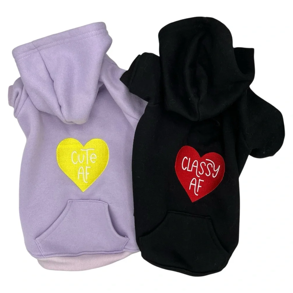 Bundle of Sassy Woof Dog Hoodies